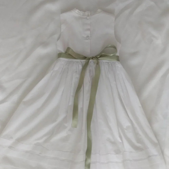 Strasburg girls white flower girl/ communion dress EUC - Picture 5 of 9